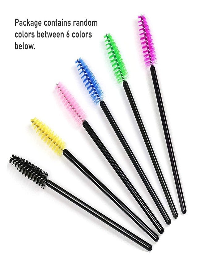 روبي فيس فرش ماسكارا روبي فيس للاستخدام مرة واحدة، فرش رموش، عصي ماسكارا، أداة وضع وصلات الرموش، أدوات مكياج، فرشاة حواجب (عبوة من 10 قطع) - Image 2