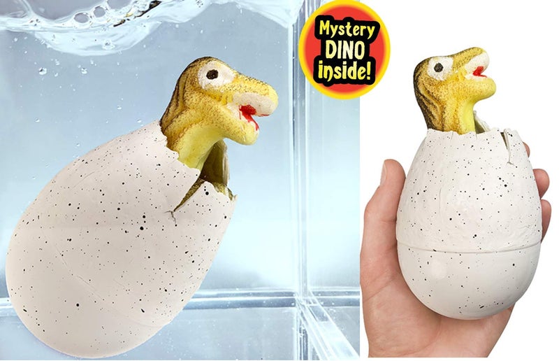 JA-RU Giant Dinosaur Egg (1 XXL Egg & 1 Original) Magic Hatching & Growing in Water Toys for Kids. Bulk Jurassic Dinosaur Party Favors, Easter Basket & Goody Bag Fillers. 1747-1745 - Image 3