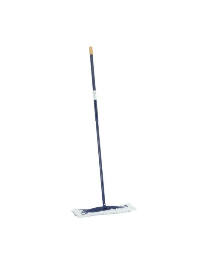 Premium Microfiber Hard Surface Dusting Pad Floor Mop Blue and White
