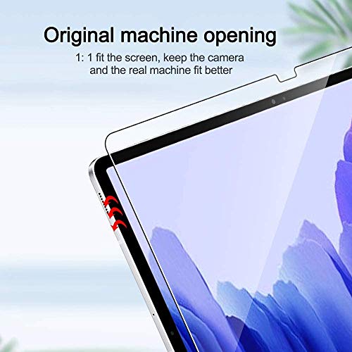TECHSHIELD Tempered Glass Screen Protector Compatible For Galaxy Tab A7 10.4 Inch (2020) (SM-T500 / T505 / T507)(Transparent) - Image 4
