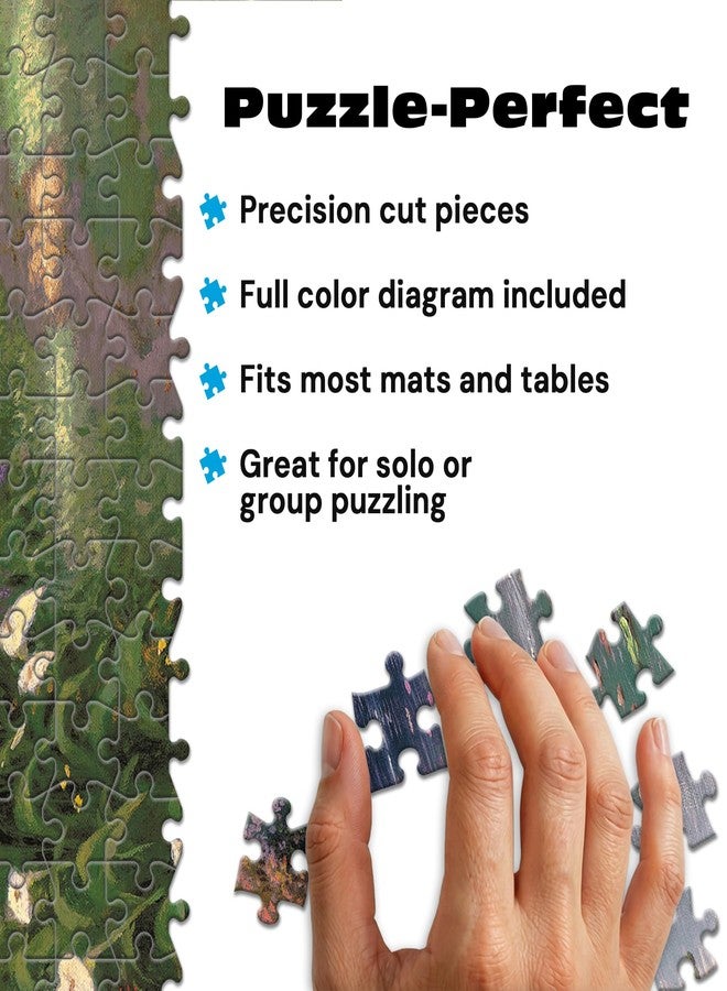 Ceaco - Thomas Kinkade - Garden - 1000 Piece Jigsaw Puzzle Challenging and Colorful Puzzle for Adults – Precision-Cut Pieces, Beautiful Artwork, and Hours of Relaxing Fun - Image 4