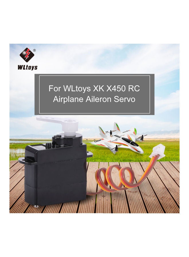 NIBEMINENT XK X450 RC Airplane Aircraft Helicopter Fixed Wing Aileron Servo 10x2x5cm - Image 3