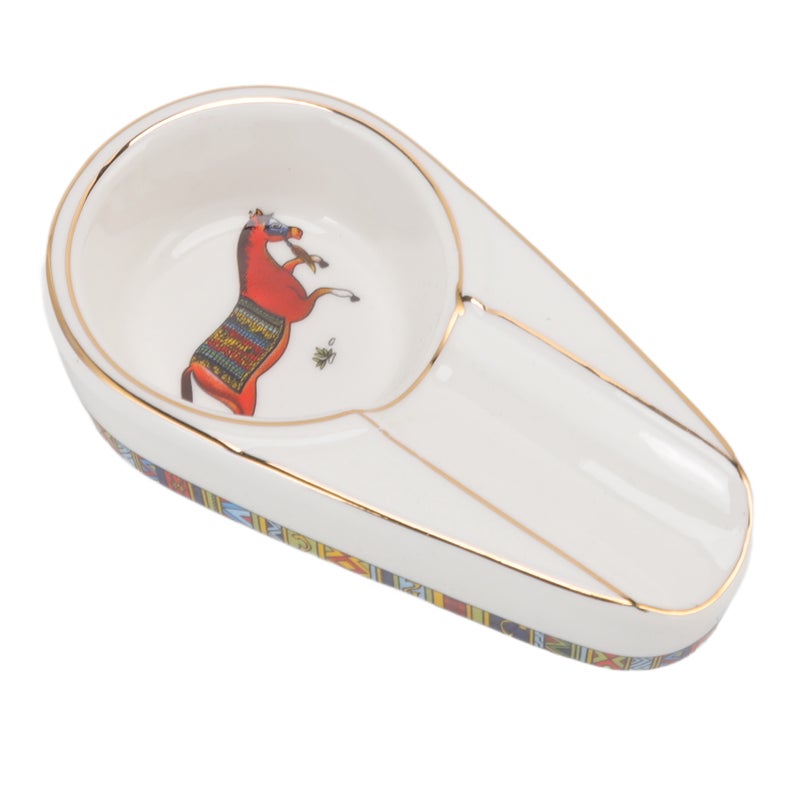 Ceramic Cigar Ashtray Cigarettes Ash Trays for Gadgets Office Living Room Decoration for Smoking Type 1 - Image 4