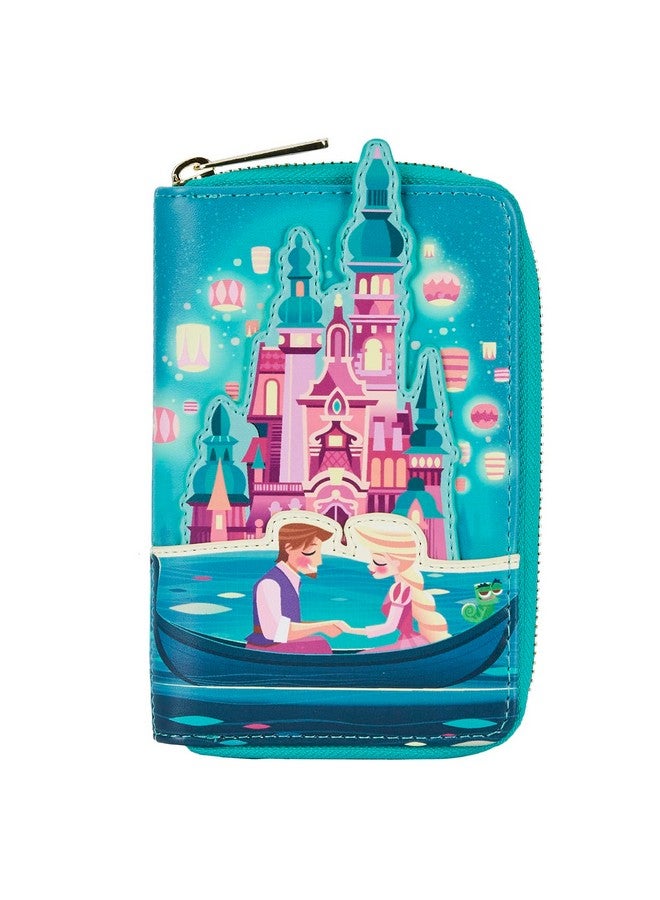 Loungefly Disney Tangled Princess Castle Zip Around Wallet - Image 1
