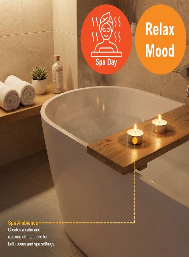 PAMI Premium Long-Lasting with 8 Hours Burning Time Unscented Round Tealight Candles [50-Pack] - Paraffin Tealights with Beautiful Flame- Perfect for Votive Candle Holders - Image 5