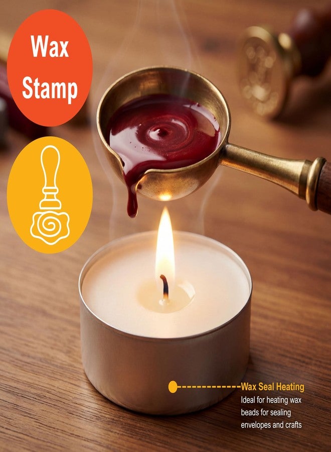 PAMI Premium Long-Lasting with 8 Hours Burning Time Unscented Round Tealight Candles [50-Pack] - Paraffin Tealights with Beautiful Flame- Perfect for Votive Candle Holders - Image 3