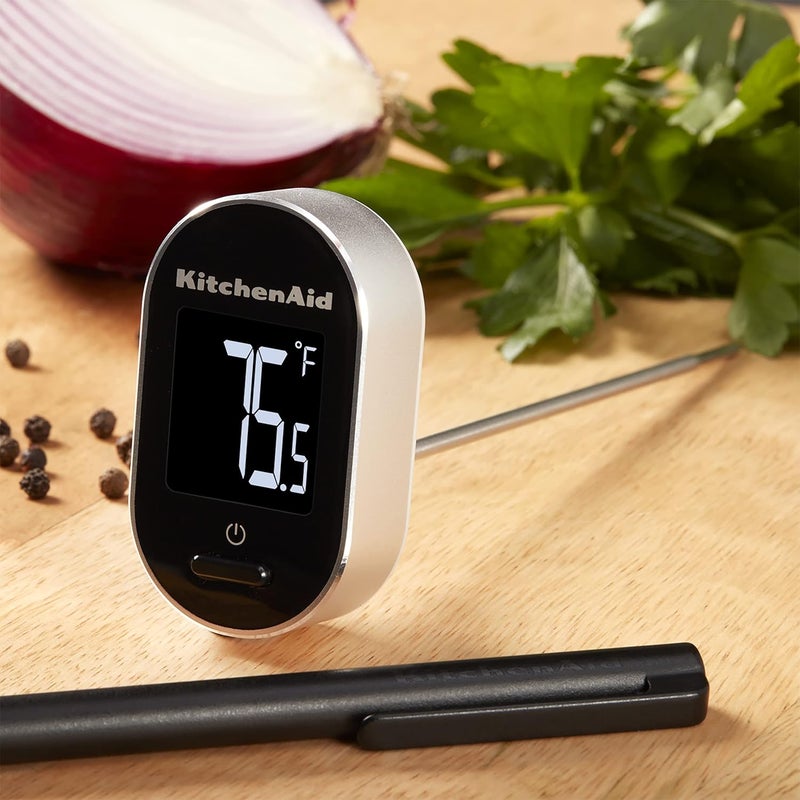 KitchenAid KQ904 Digital Instant Read Kitchen and Food Thermometer, Temperature Range: -40F to 482F, Black - Image 2