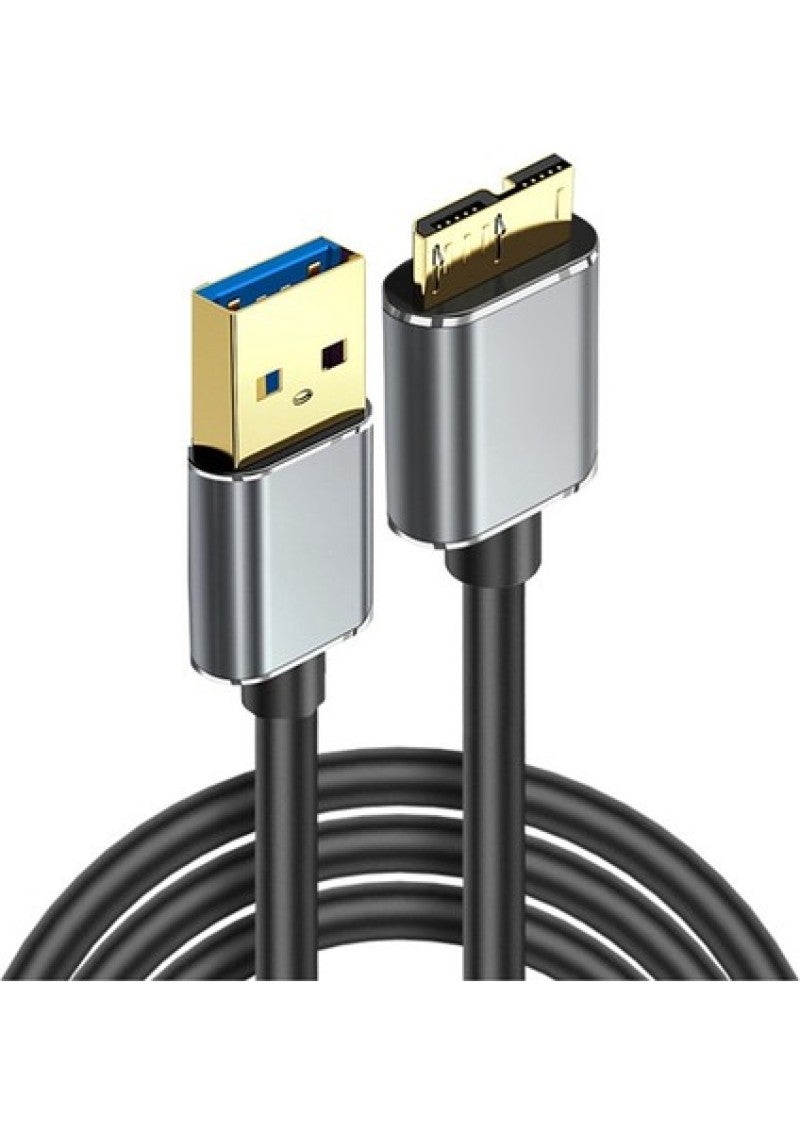 USB 3.0 Cable: 1-Meter Aluminum Foil Double Shielding - Stable 5Gbps Fast Data Transfer Cable for Laptops, Mobile Devices, External Drives, Personal and Professional Use - Image 1