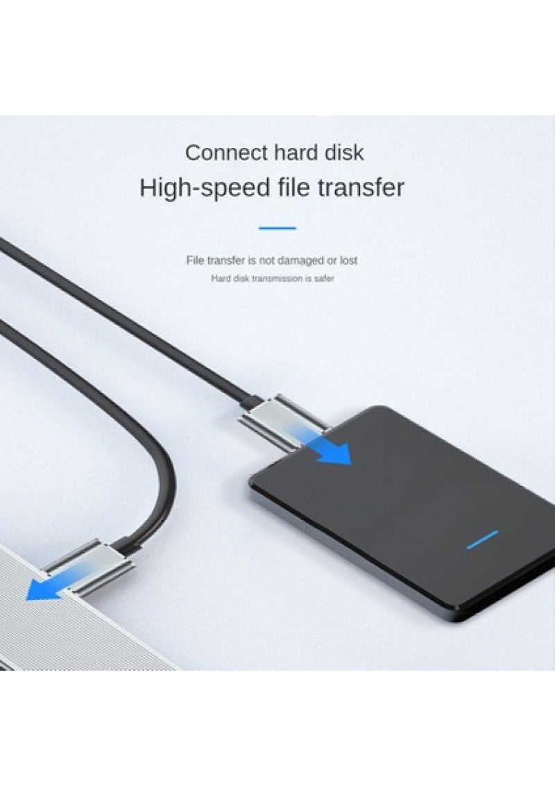 USB 3.0 Cable: 1-Meter Aluminum Foil Double Shielding - Stable 5Gbps Fast Data Transfer Cable for Laptops, Mobile Devices, External Drives, Personal and Professional Use - Image 5