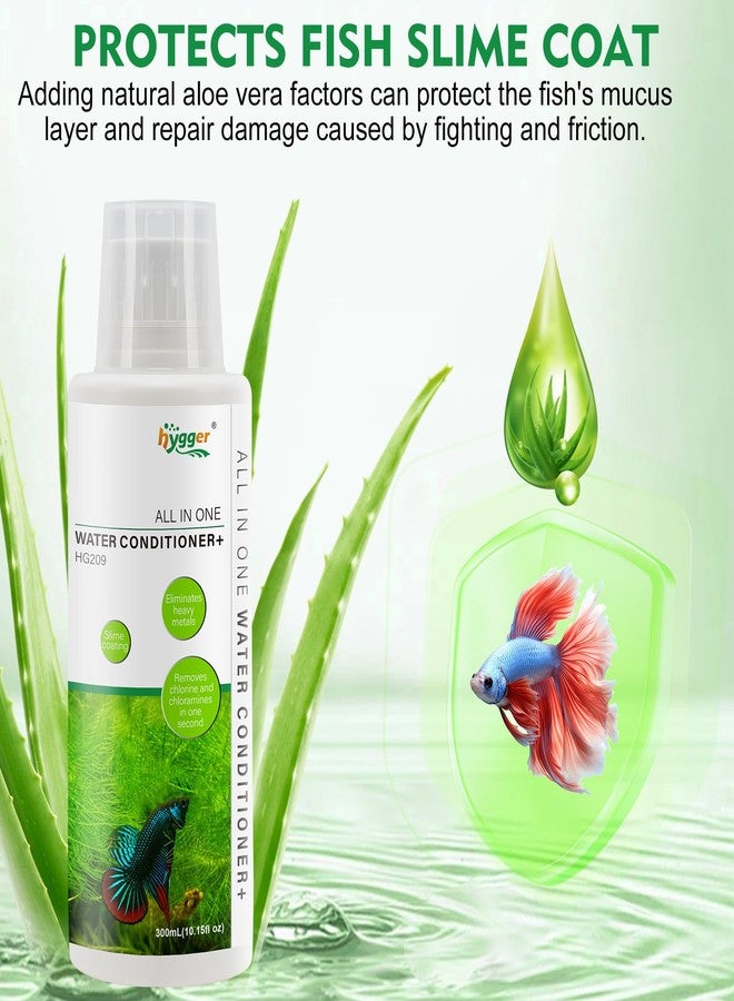 هايغر مُعالج مياه أحواض السمك من هيجر، مناسب للمياه العذبة، يُعادل الكلور والكلورامين والمعادن الثقيلة، آمن للأسماك والنباتات، 1000 مل - Image 5