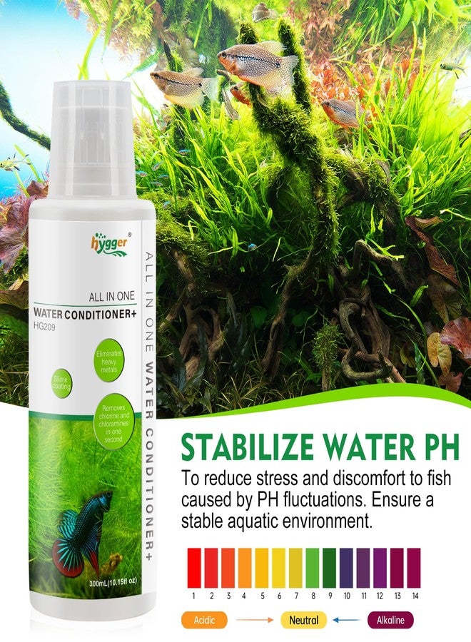 هايغر مُعالج مياه أحواض السمك من هيجر، مناسب للمياه العذبة، يُعادل الكلور والكلورامين والمعادن الثقيلة، آمن للأسماك والنباتات، 1000 مل - Image 4