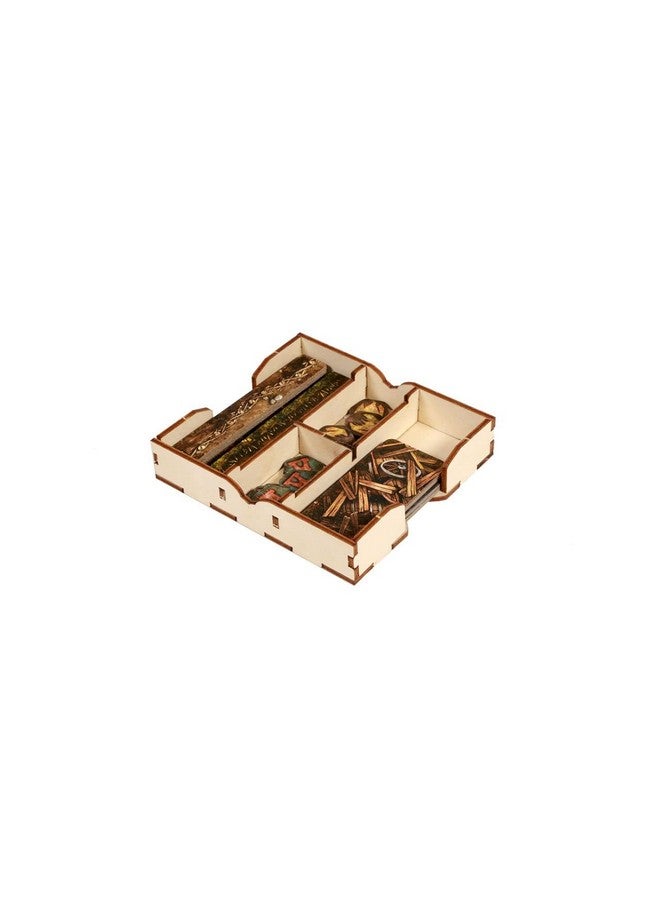 The Broken Token The Broken Token Game Organizer Compatible with The Lord of The Rings: Spreading War Expansion - Wooden Game Organizing Box with Multiple Trays and Dividers - Image 5