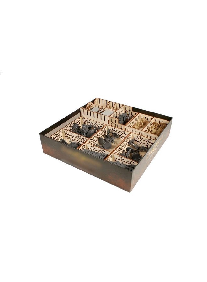 The Broken Token The Broken Token Game Organizer Compatible with The Lord of The Rings: Spreading War Expansion - Wooden Game Organizing Box with Multiple Trays and Dividers - Image 3