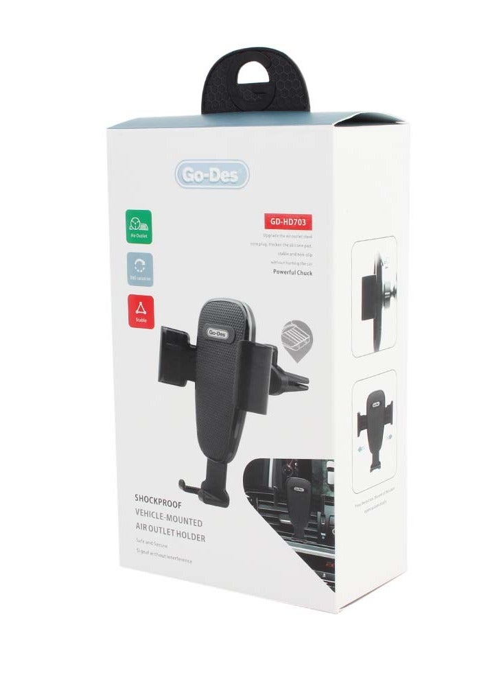 GO-DES A mobile holder installed in the car air conditioner vent - Image 2