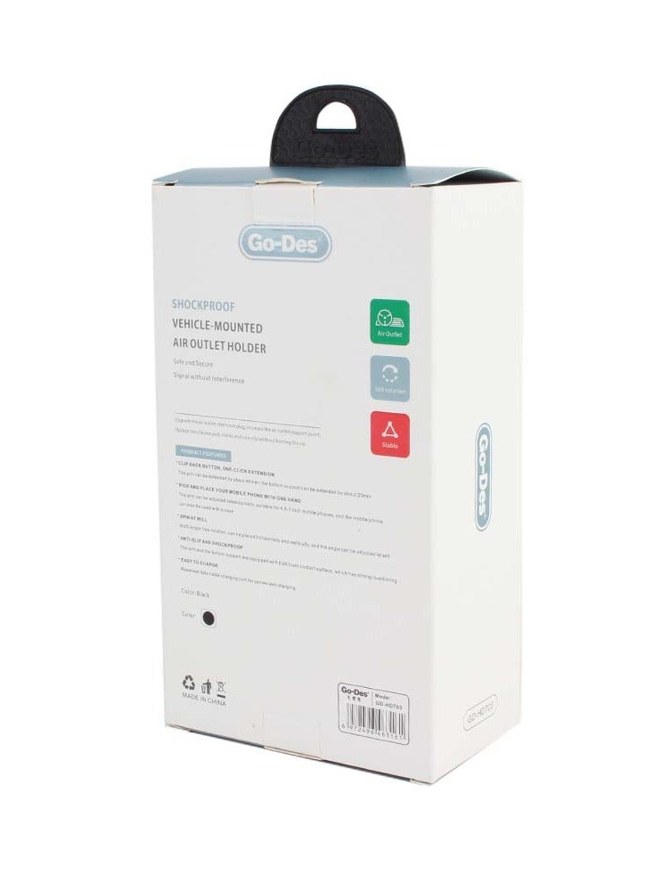 GO-DES A mobile holder installed in the car air conditioner vent - Image 3