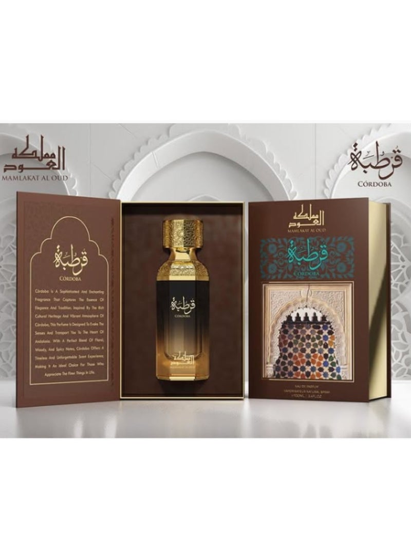Mamlakat Al Oud Cordoba Aseel Eau de Parfum for Unisex -100ml ( inspired by Paco Rabanne 1 Million Golden Oud ) - Image 3