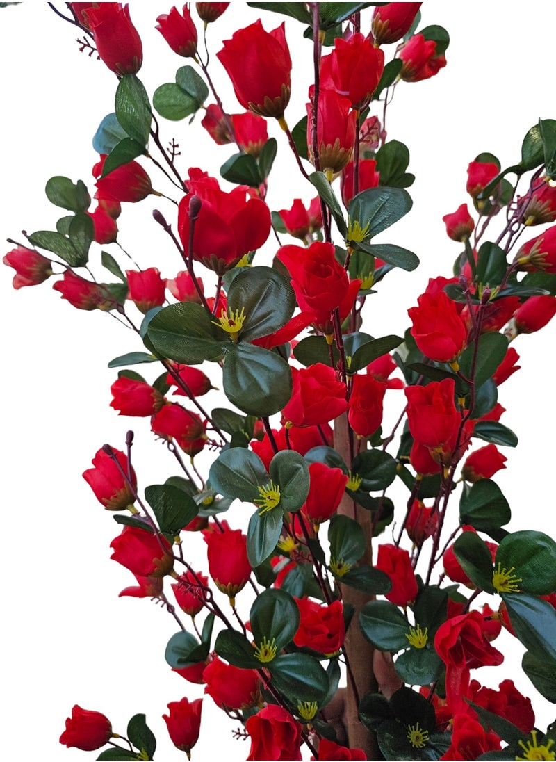 AL KHALDIYA Artificial decorative plant tree with pot, 140 cm  - Image 3