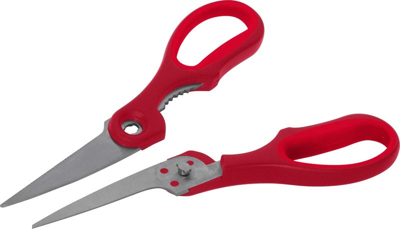 Trudeau Detachable Kitchen Shears  Sharp Versatile Scissors in Paprika Red  Easy Cleaning  Multipurpose for Cooking Herbs and Meat - Image 4
