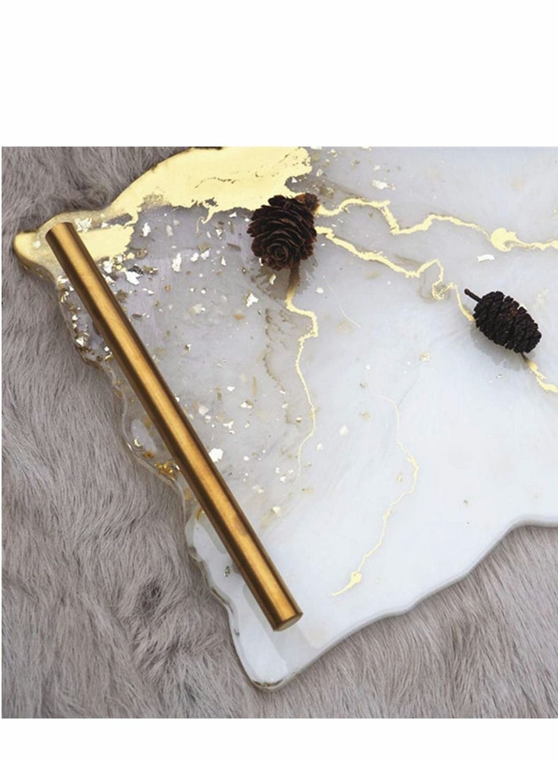 Excefore قالب صينية صب سيليكون غير منتظم من راتنج الإيبوكسي لأعمال الزينة العملية - Image 4