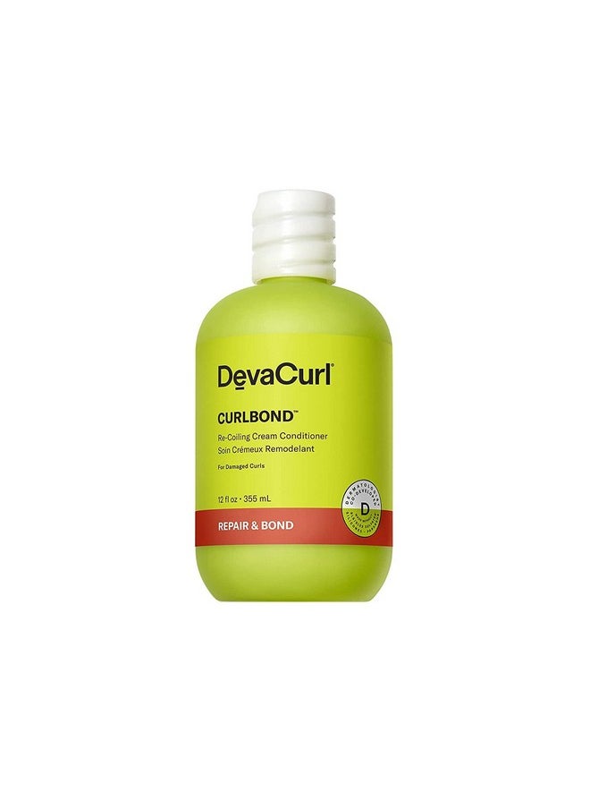 DevaCurl - Curlbond Recoiling Cream Conditioner Cozy Getaway 12 Fl. Oz. - Image 1