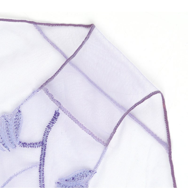 Women's underwear with lace edges, mesh embroidery, lightweight, comfortable, transparent, and breathable. - Image 4