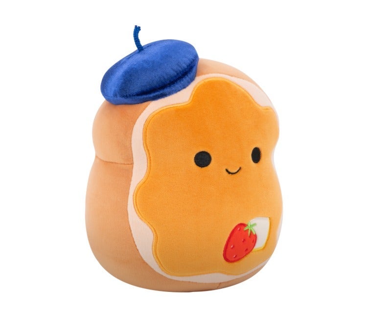 Squishmallows Plush French Toast with Blue Velvet Beret Plush Toy â€“ 30 cm Soft Collectible Stuffed Animal - Image 2