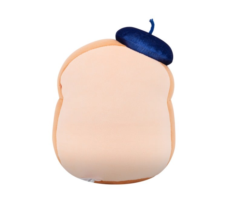 Squishmallows Plush French Toast with Blue Velvet Beret Plush Toy â€“ 30 cm Soft Collectible Stuffed Animal - Image 4