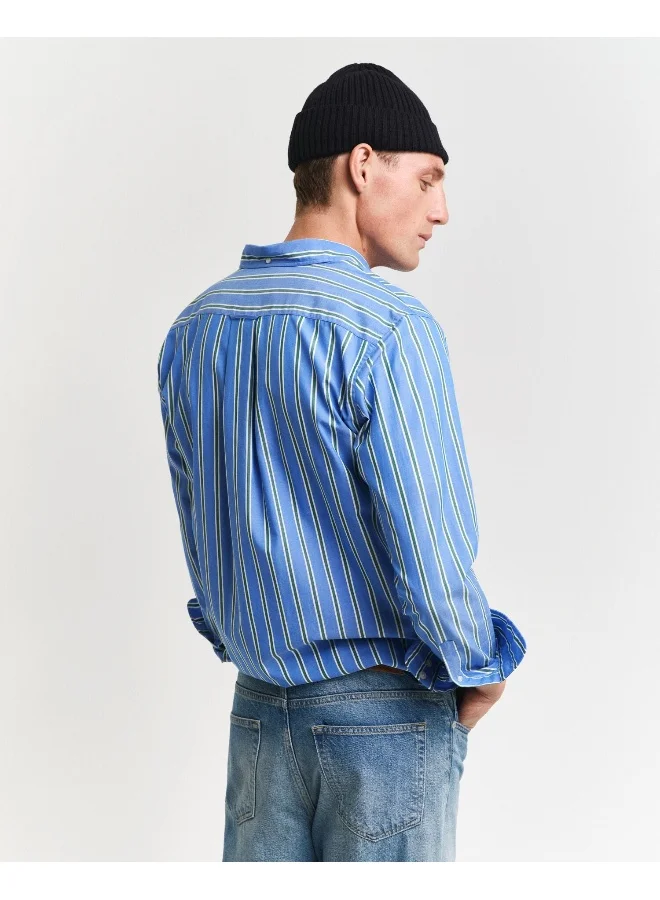 GANT Gant Regular Classic Poplin Stripe Shirt