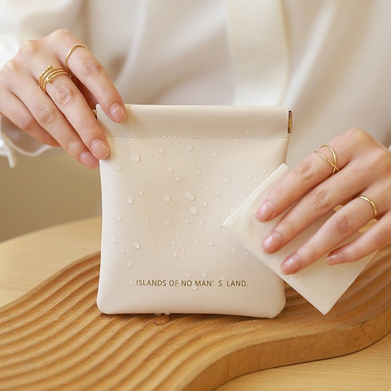 Cara Caro Headphone Storage Bag Mini Women's Cosmetic Bag  - Image 4