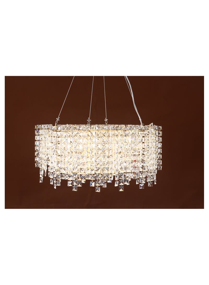 Kandil Egypt Kandil Egypt  70 Cm Led Chandelier, Round (Cut-Out) Code 5733, With (C133) Oxidized Crystal | Chandeliers 