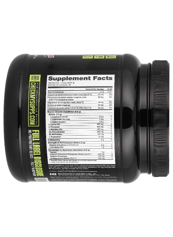 NutraBio NutraBio, Intra Blast, Intra Workout Amino Fuel, Tropical Fruit Punch, 1.6 lb (717 g)  - Image 2