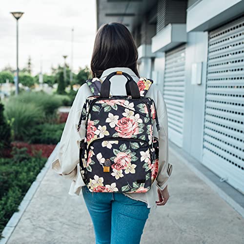 Hap Tim Carry on Backpack for Travel Womens Laptop Backpack Travel Backpack for Women Work bag Nurse Backpack Nurses Week Gifts for Women7651BF - Image 3