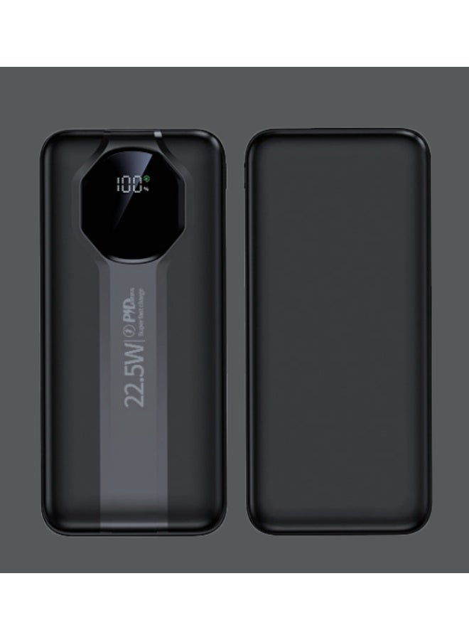 Levino Power Bank, 10000mAh, 22.5W Fast Charging, Flight Approved, Black - Image 2