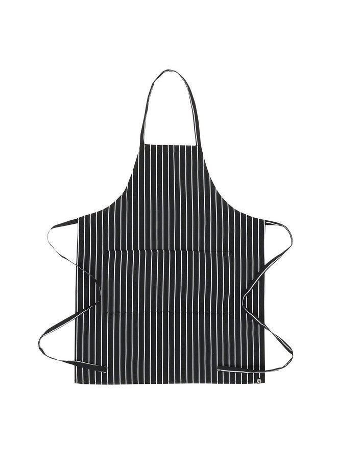 Chef Works Chalk Stripe Bib Apron (CSBA) - Image 5