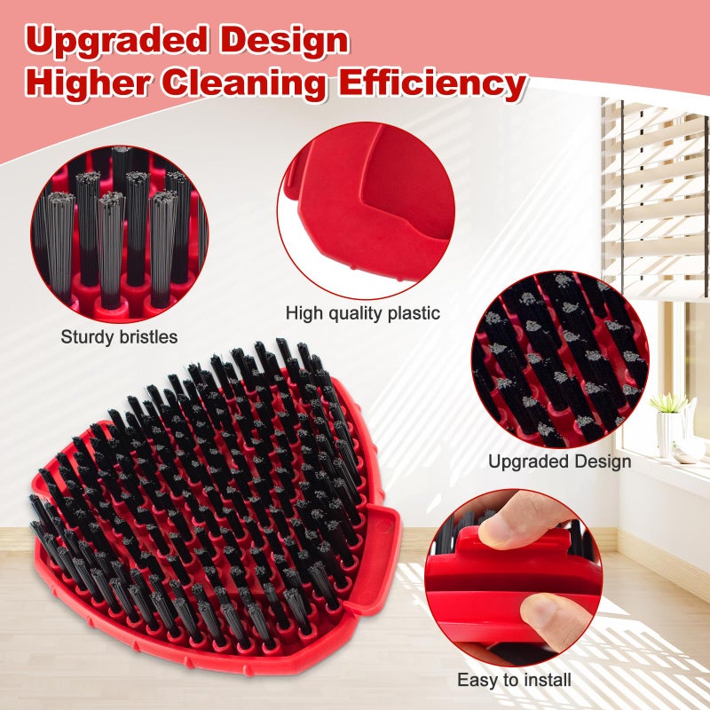 Blaithom Scrub Brush for O-Cedar, Scrubber Mop Head Compatible with Ocedar Spin Mop Easy Wring 1 Tank,Upgraded Full Bristle of Cedar Scrubber Attachment,Floor Scrubber Brush,Wall Tile Bathroom Scrubber,1 Pack - Image 3