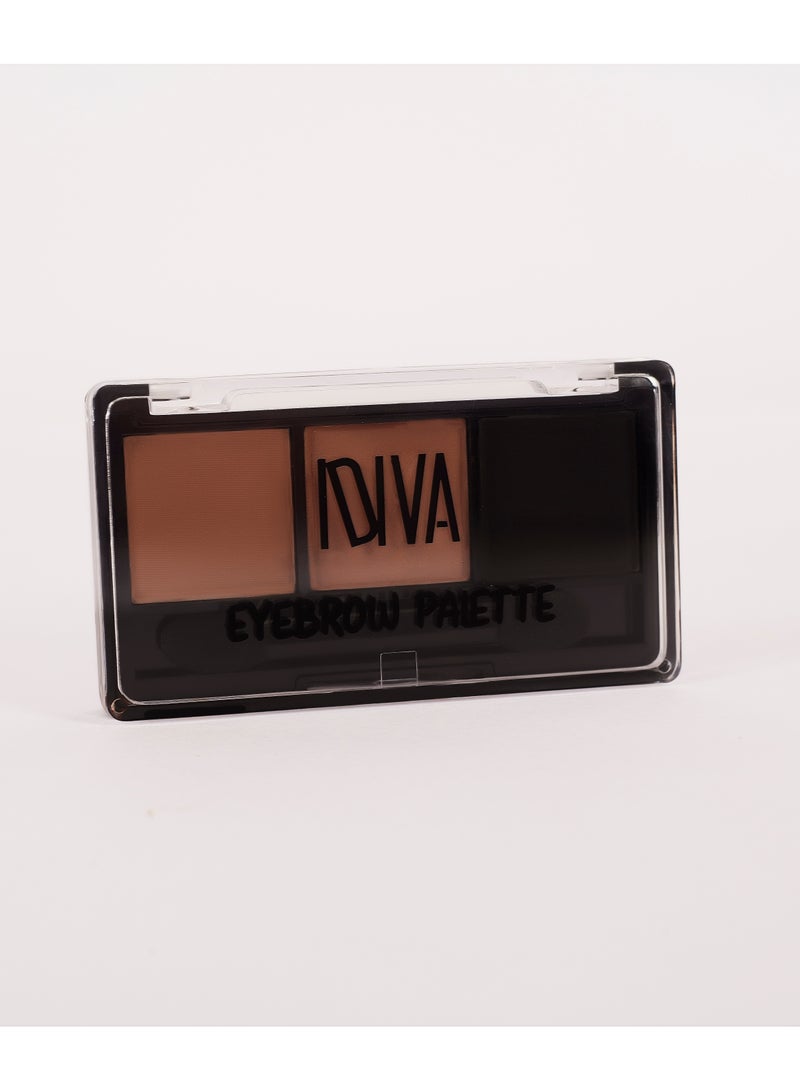IDIVA Eyebrow powder set from IDIVA with 3 shades - Image 2