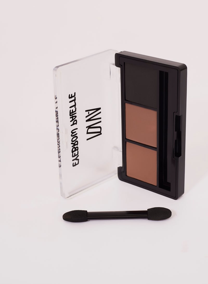 IDIVA Eyebrow powder set from IDIVA with 3 shades - Image 3