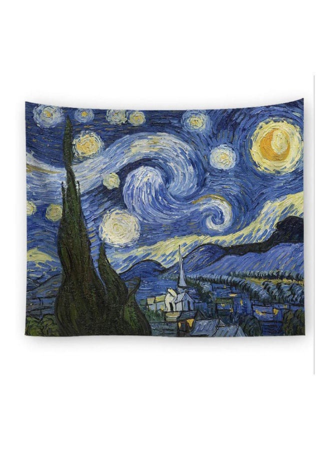 NIBEMINENT Oil Painting Tapestry Living Room/Bedroom Warm Pendant Decoration Simple Style Multicolour  - Image 1