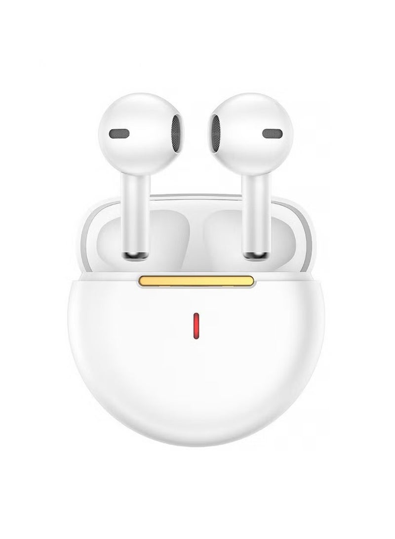 X-level Wireless Earbuds,Bluetooth 5.3 Headphones, Noise Cancelling Air Buds Pods 3D Stereo Ear pods in-Ear Ear Bud Built-in Mic Waterproof Earphones Sport Headsets for iPhone/Samsung/Android(White） - Image 1