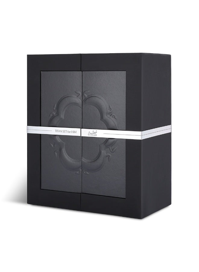 قصة مجموعة تايتان للرجال – 2 × 90 مل - Image 2