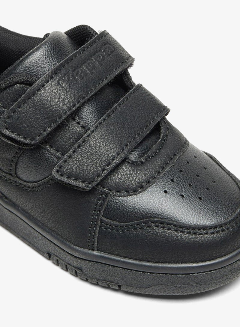 Kappa Boys' Panelled School Shoes with Hook and Loop Closure - Image 5