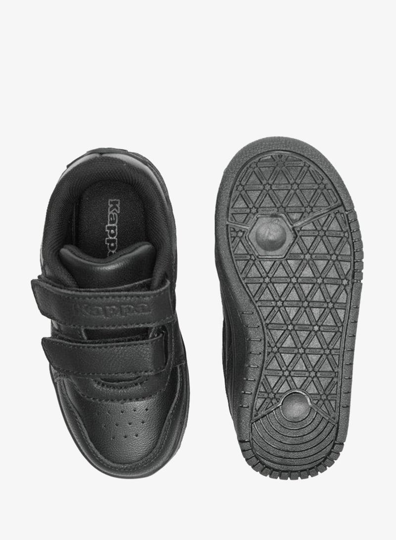 Kappa Boys' Panelled School Shoes with Hook and Loop Closure - Image 4