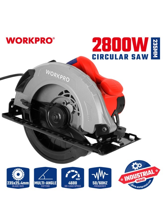 WORKPRO 235mm PROFESSIONAL CIRCULAR SAW - Image 1