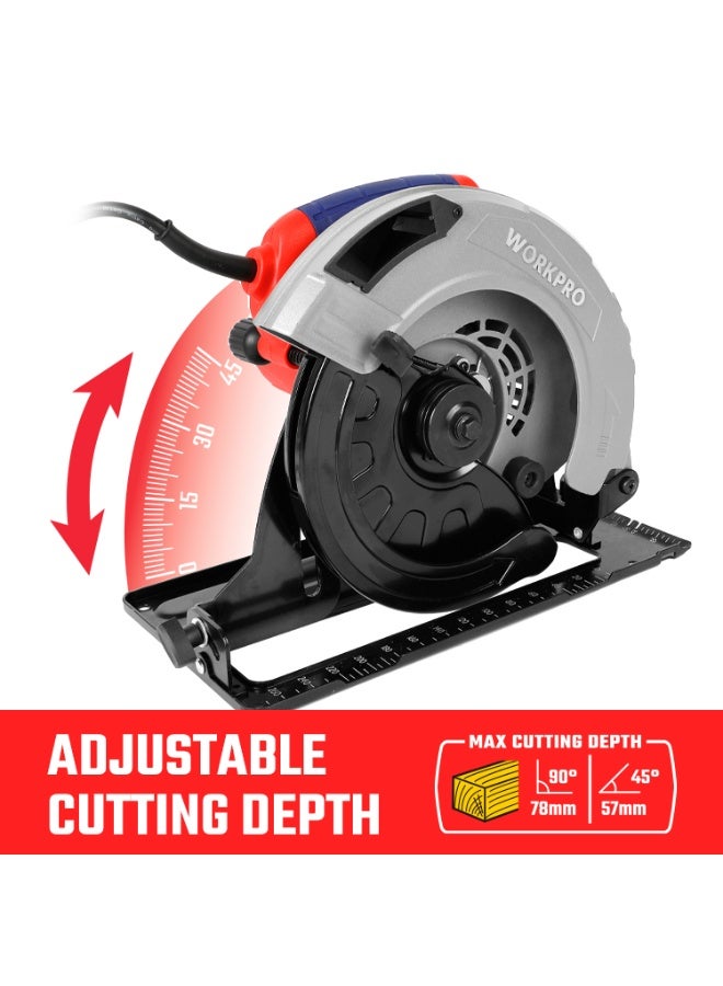 WORKPRO 235mm PROFESSIONAL CIRCULAR SAW - Image 3