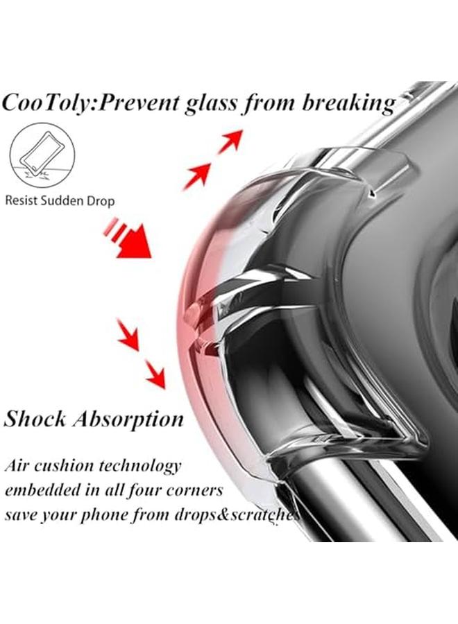 إيروريكس مجموعة من 3 واقيات شاشة لهاتف Oppo Reno 5 Pro Plus 5G مع جراب هاتف شفاف، غشاء TPU مرن عالي الدقة، بديل شاشة ناعم، غشاء واقي شاشة مضاد للخدش لهاتف Oppo Reno 5 Pro Plus - Image 4