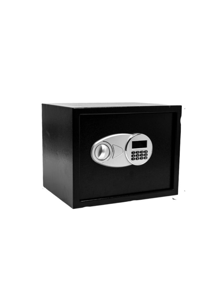 خزنة أمنية رقمية فاخرة مقاومة للحرائق ، مزودة بلوحة أرقام الكترونية وقفل ومفتاح 38*30*30 سم - Image 2
