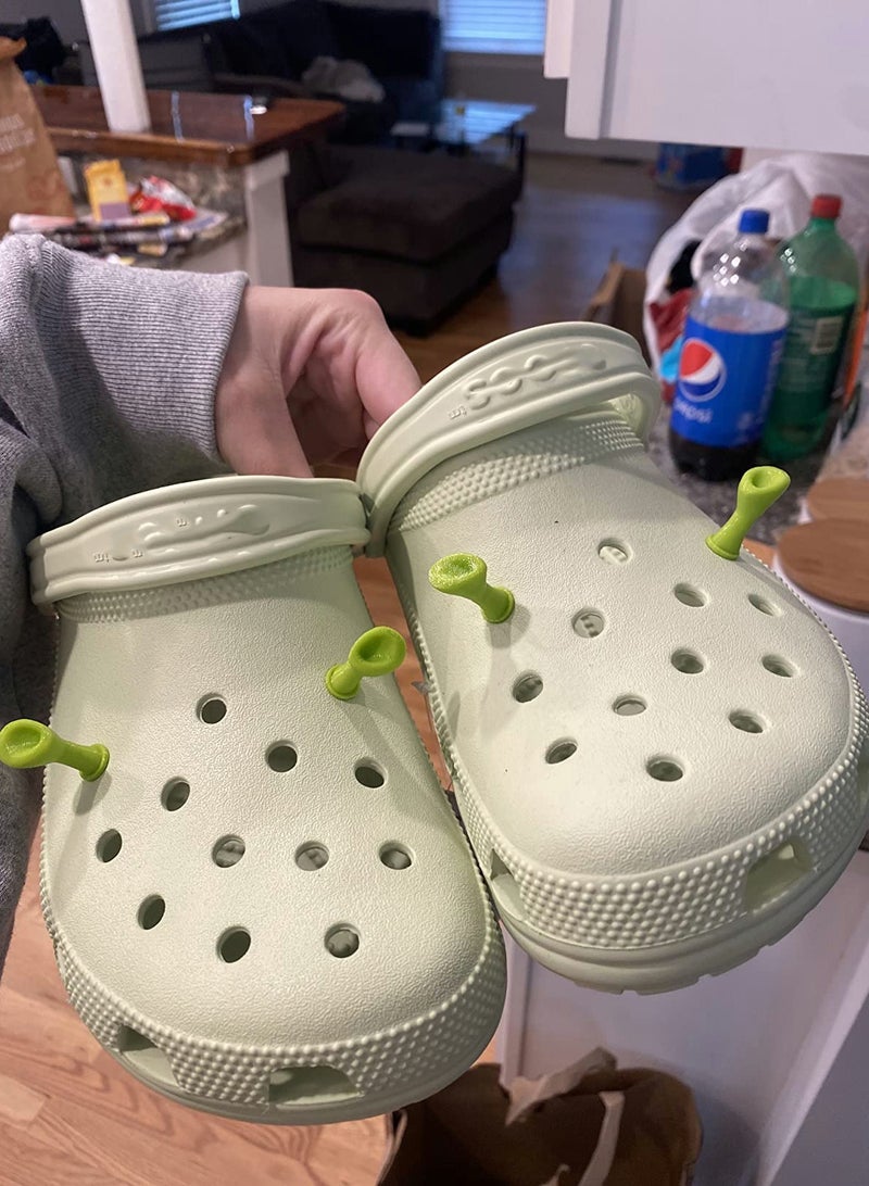 Excefore Shoe Decoration Charm for Crocs Shoe Buckle Party Favors ​Mini Charm Bracelet Wristband Decoration for Men Women Kid, 4Pcs - Image 3