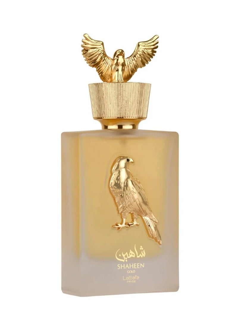 لطافة عطر شاهين جولد للنساء من لطافة برايد - 100 مل | عطر فاخر | طويل الأمد وأنيق - Image 2