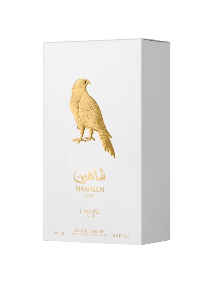 لطافة عطر شاهين جولد للنساء من لطافة برايد - 100 مل | عطر فاخر | طويل الأمد وأنيق - Image 3