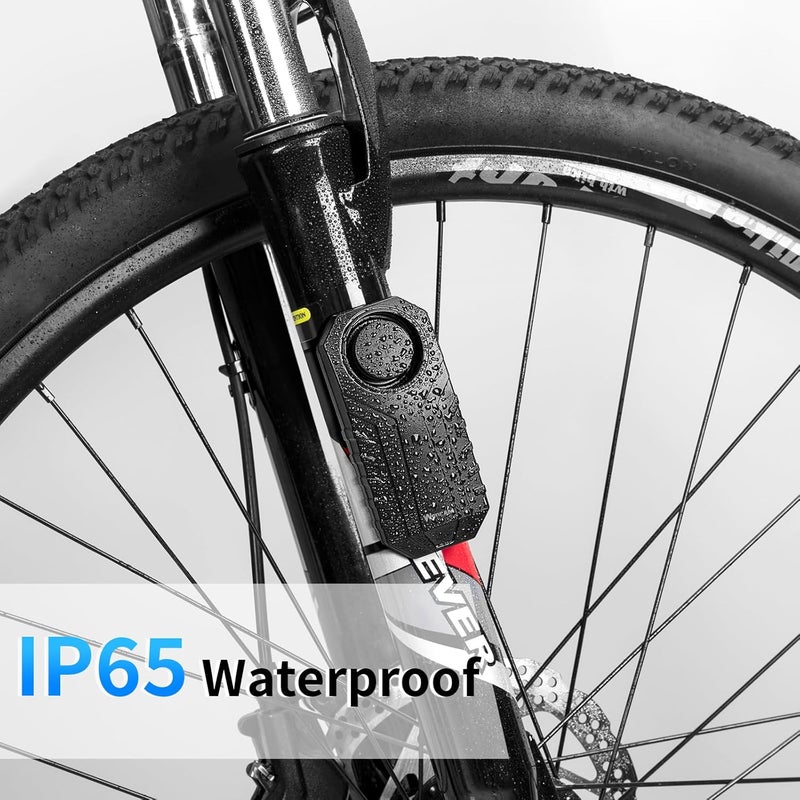 wsdcam جهاز إنذار ضد السرقة مع مستشعر اهتزاز عالي الصوت WSDCAM 113dB - Image 4